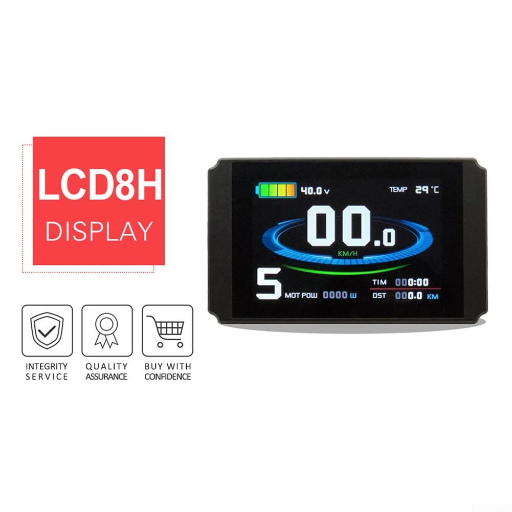 Compteur LCD étanche KT-LCD8H avec nouvelle interface utilisateur pour Pedelec et E-Bikes