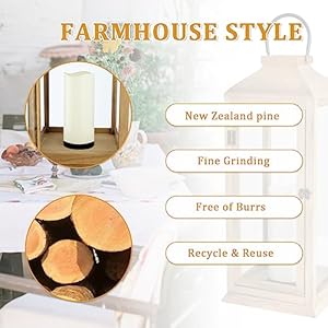 2 pack extra large lanterns decorative 275in ip65 waterproof lanterns decorative with flameless candles decorative lanterns for home decor indoor outdoor front porch farmhouse weddings style  urban country home decor