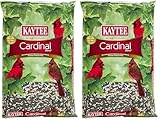 Kaytee Wild Bird Cardinal Blend Food Seed for Cardinals, Chickadees, Nuthatches and Grosbeaks, 7-Pound (Pack of 2)