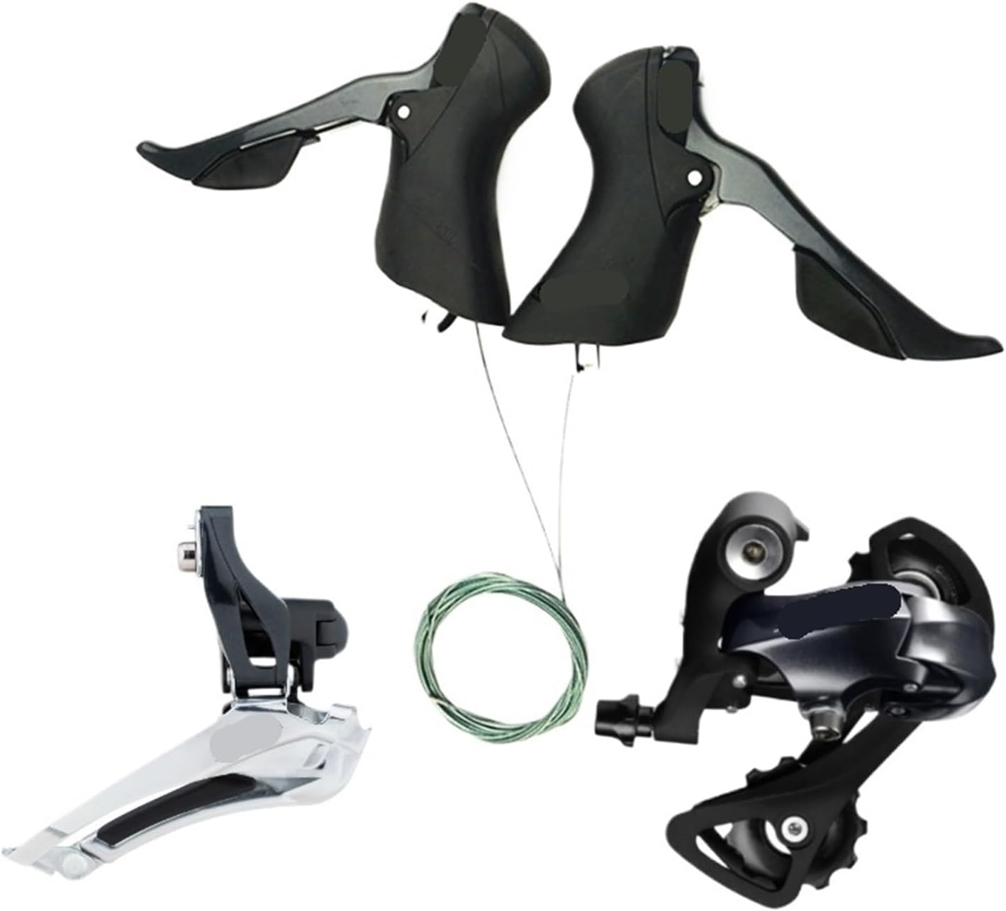 Compatible for R3000 Groupset ST+FD+RD Front Derailleur Rear DERAILLEUR Shifter Lever SORA Derailleurs Road Bicycle