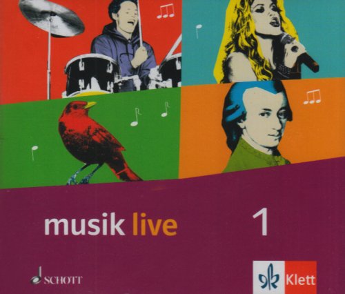 musik live 1: 4er CD-Box Klasse 5/6