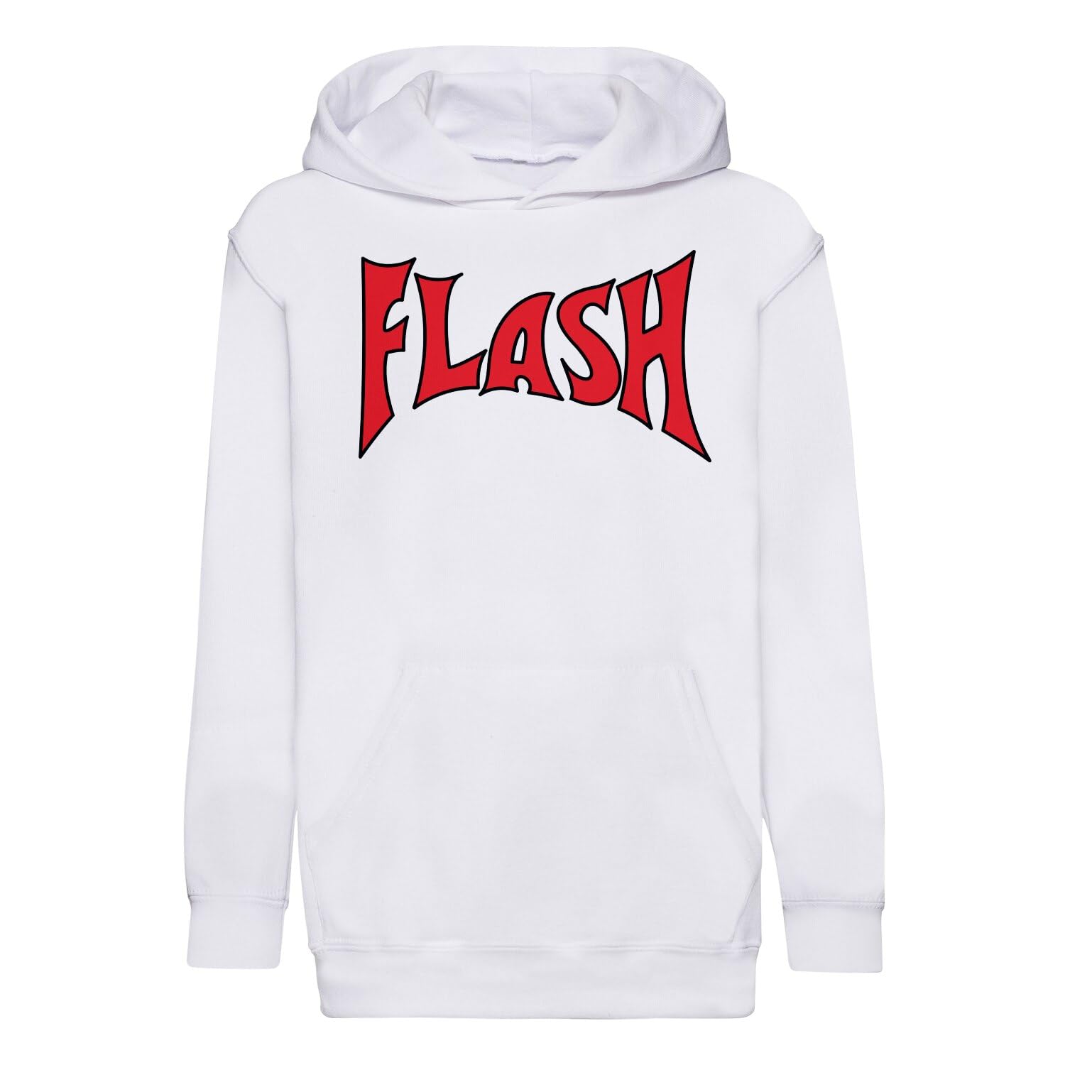 Sweat à capuche enfant Flash premium de qualité supérieure style vintage - 4