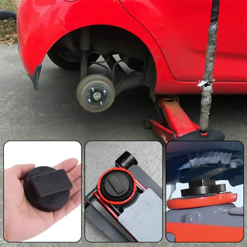 YOUNGSAY 4 STK Wagenheber Gummiauflage BMW, Verschleißfest Wagenheber Gummiauflage, Schwarz Hebebühne Gummiauflage für BMW Serienmodelle (68 x 20 mm)