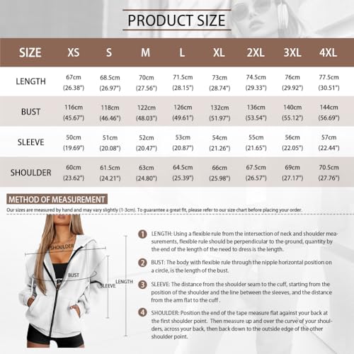 Showudesigns Jacken mit Reißverschluss für Damen, Übergröße, Hoodies und Sweatshirts, Herbstpullover, Frühlings-Tops, Französische Bulldogge, L