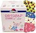 Ortopad Girls Eye Patches, Glitter Accents, 50 Adhesive Patches, Medium Size, Latex and Preservative Free, for Treatment of Amblyopia