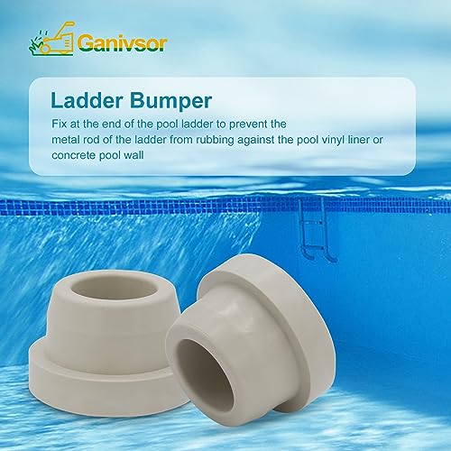 Protector para Escalera de Piscina Ganivsor Pack 4 Blanco miniatura 4