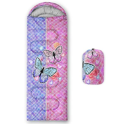Image of QOOMO Camping Sleeping Bags,3 Season Warm & Cool Weather,Lightweight,Waterproof Sleeping Bags for Adults & Kids,Traveling,and Outdoors,Camping Gear Equipment