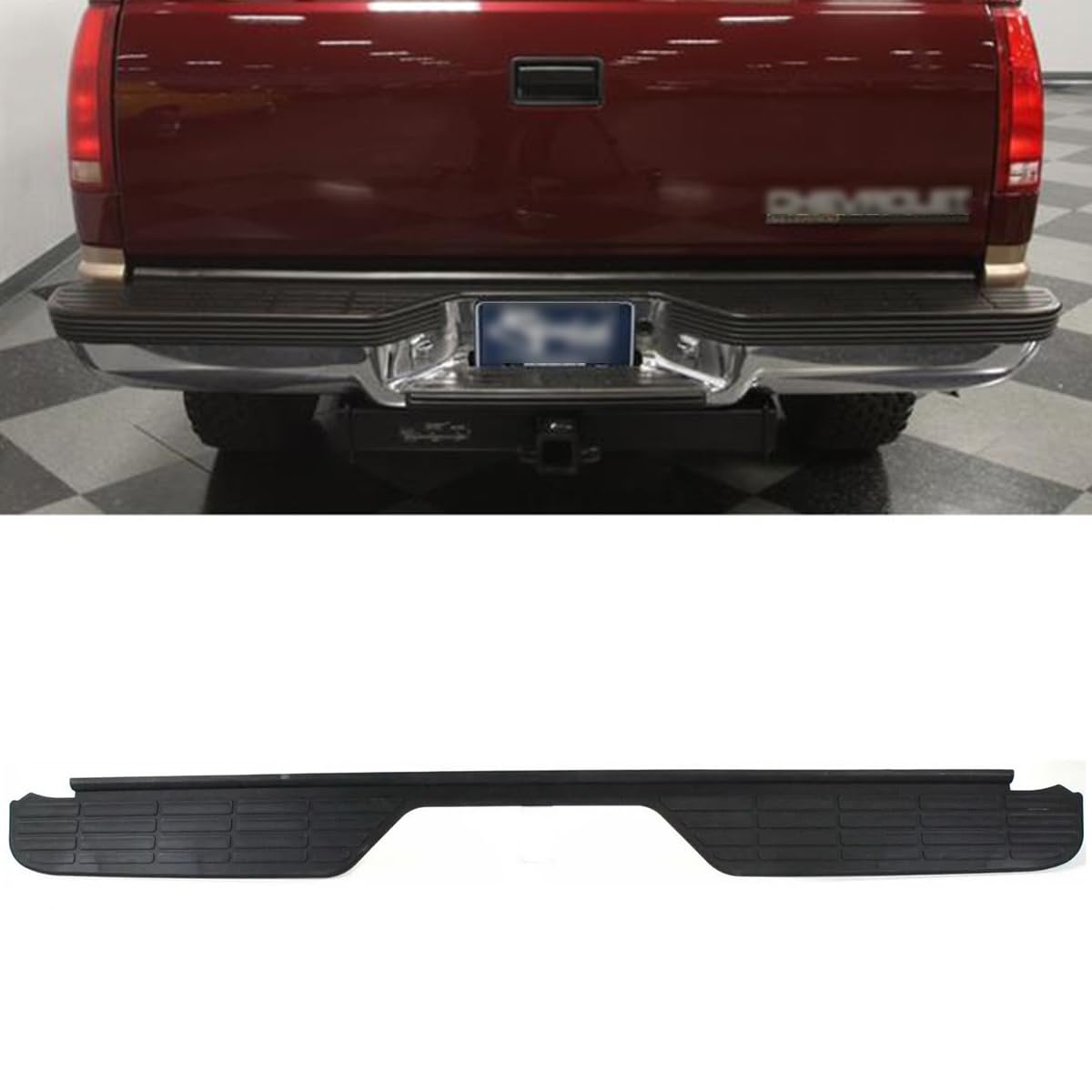 シボレー C1500 リアバンパー ステップ パッド 1988ー1999年式 Amazon.com: Rear Bumper Step Pad Compatible with 1988-1998 Chevy