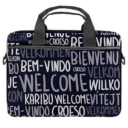 Sacoche ordinateur portable 13-14.5" bleu clair - Fin et léger contre les chocs