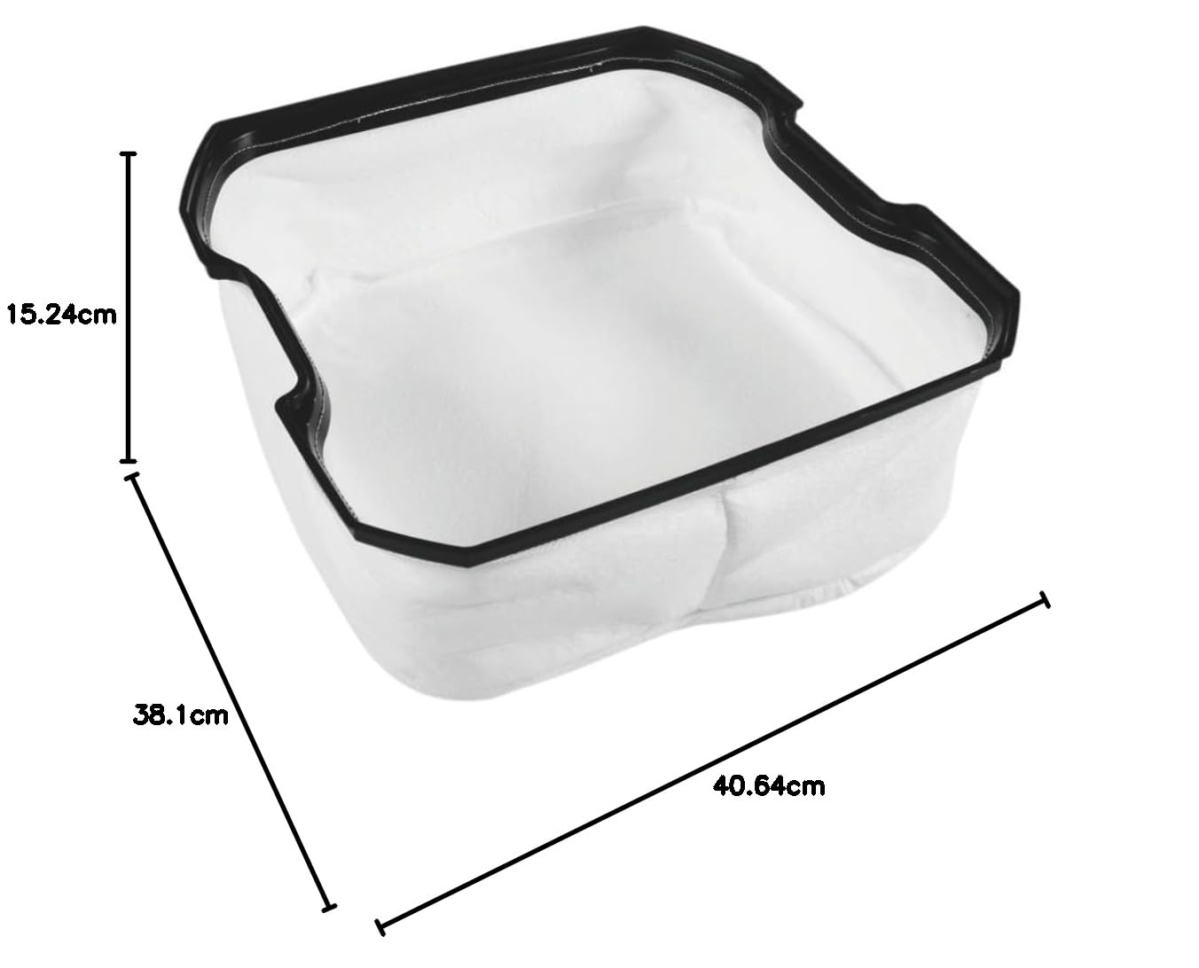 FEIN Filtr stały (trwały filtr, zastępuje włókniny, do odkurzacza Dustex) 31345064010