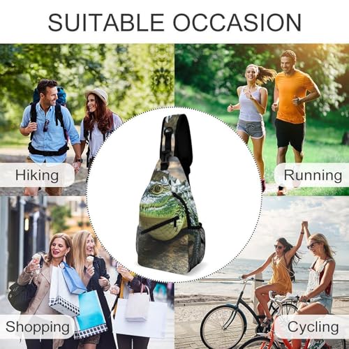 Mochila de senderismo compacta verde para evitar dolor de hombro 6