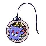 ポケモン 丸型ラゲッジタグ | ポケットモンスター ラゲッジタグ ネームタグ 名札 トラベルグッズ 旅行用品 旅行グッズ 目立つ キャラクター かわいい ゲンガ―(ネイビー)