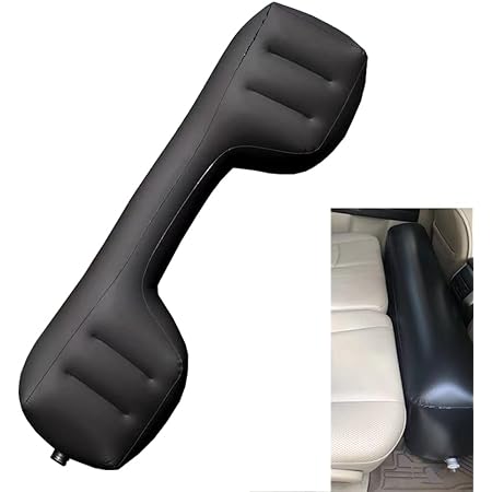 Amazon Co Jp Yixintech 車中泊マット 後部座席クッション ギャップパッド エアーベッド 車中泊グッズ 車中泊ベッド アウトドア キャンプマット 防災グッズ 車用品 ブラック フロッキーなし 車 バイク