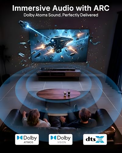 Image of FEDUS VELOCE CERTIFIED 4K HDMI Cable Wire with ARC Ethernet, 4K@60Hz, 2K@120Hz, 1.5 Meter High Speed 18Gbps HDMI 2.0 Male to Male Cord, ARC, HDR10 for TV, Monitor, Laptop, PC & PS5 PS4, Computer,Xbox