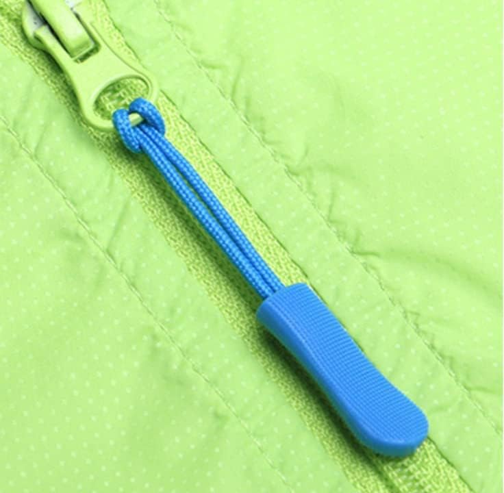 20 pk Durable Zipper Pulls Tab Cord Extension Fixer for Backpacks, Jackets, Luggage, Purses, Handbags (Dark Gray) - Image 3