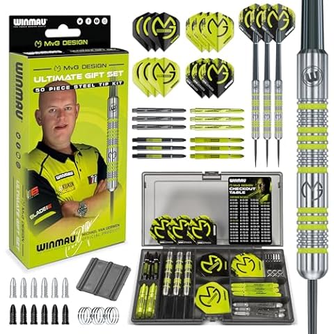 WINMAU Michael van Gerwen Steeltip Darts Set Cover