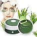 Produktbild Charmss Eye Maske Augenpads Seetang Eye Maske Feuchtigkeit spendende Anti Aging Falten Pflege Eye Maske Augenpflege mit Hyaluron Augenpads entfernen Taschen dunkle Kreise & Puffiness(60pcs-Grün).