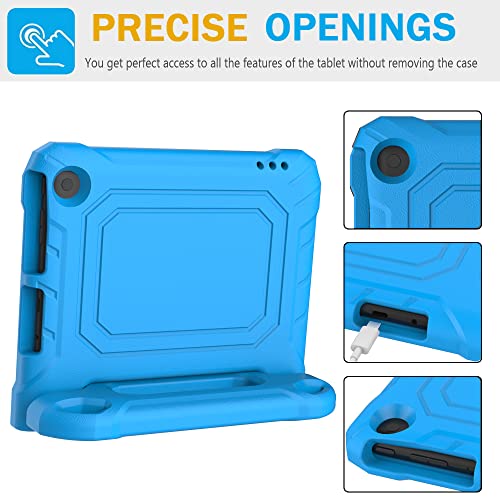 Kids Case for Fire 7 Tablet Case (12th Generation, 2022),Blue - image 4