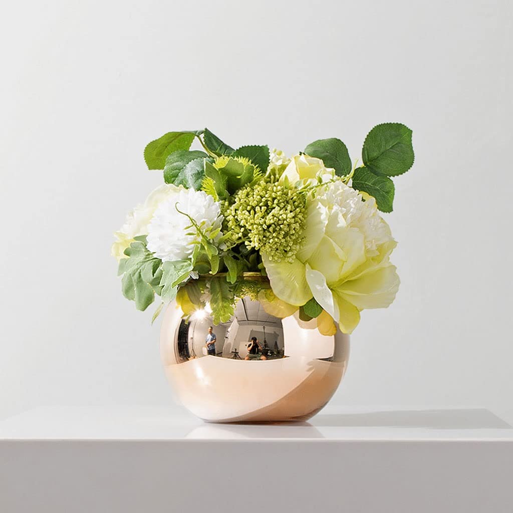 Wekuw 18 Pezzi Fiori Secchi Decorativi, Fiori Finti per Decorazioni, Fiore Artificiale Palla Billy, Fiori Decorativi, per Interni ed Esterni per il Ringraziamento, Natale, Matrimoni in Balcone