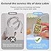 CameCosy Cute Cable Protector for iPhone 18W/20W Adapter Charger, Luxurious Leopard Design Clear Soft Data Line Cable Saver Phone Charging Protector for Apple Charger-Gold