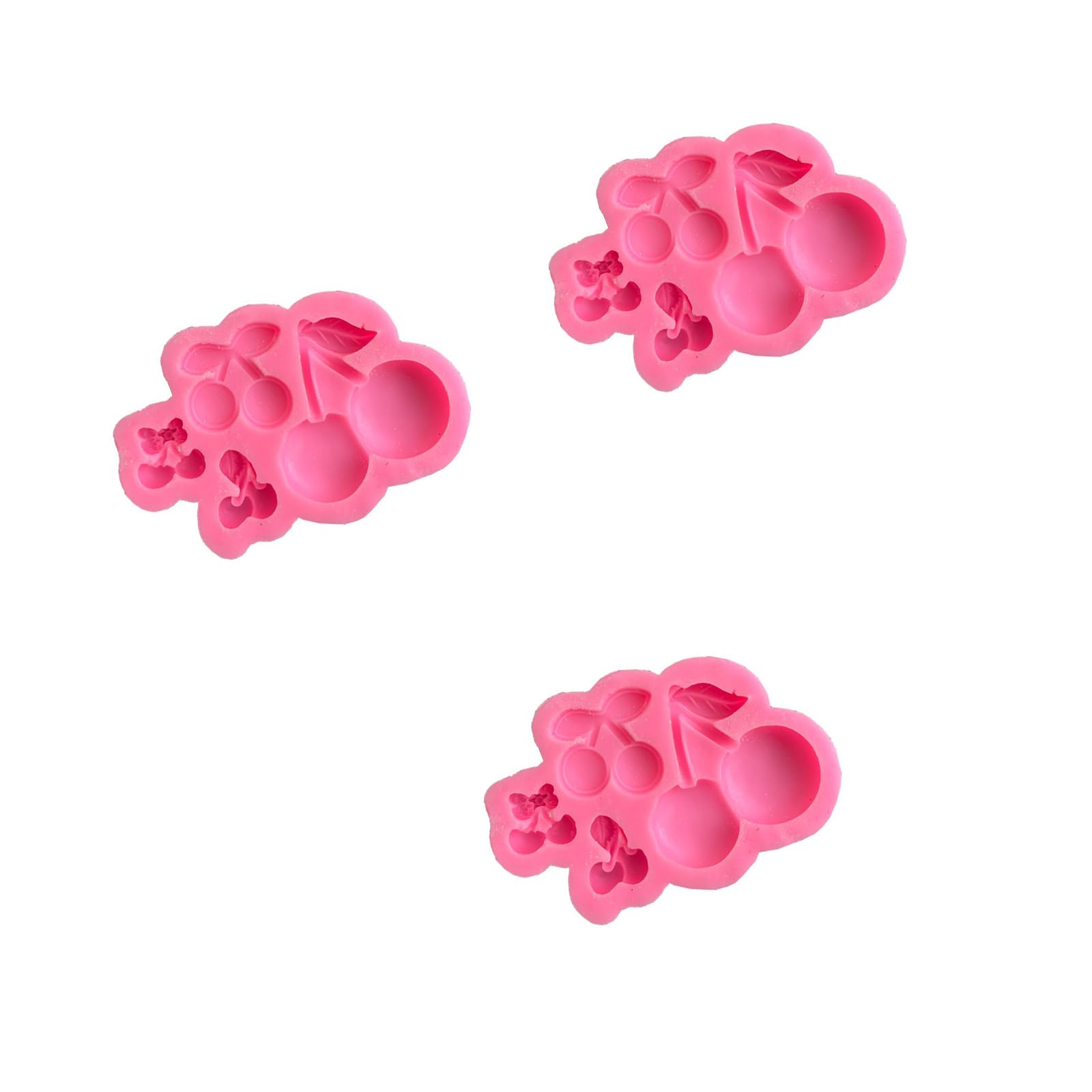 Tsophreniq Nonstick Cherries Silicone Molds Party Dessert Molds Suitable for Various Baking Projects and 8.50Cm Silicone Baking