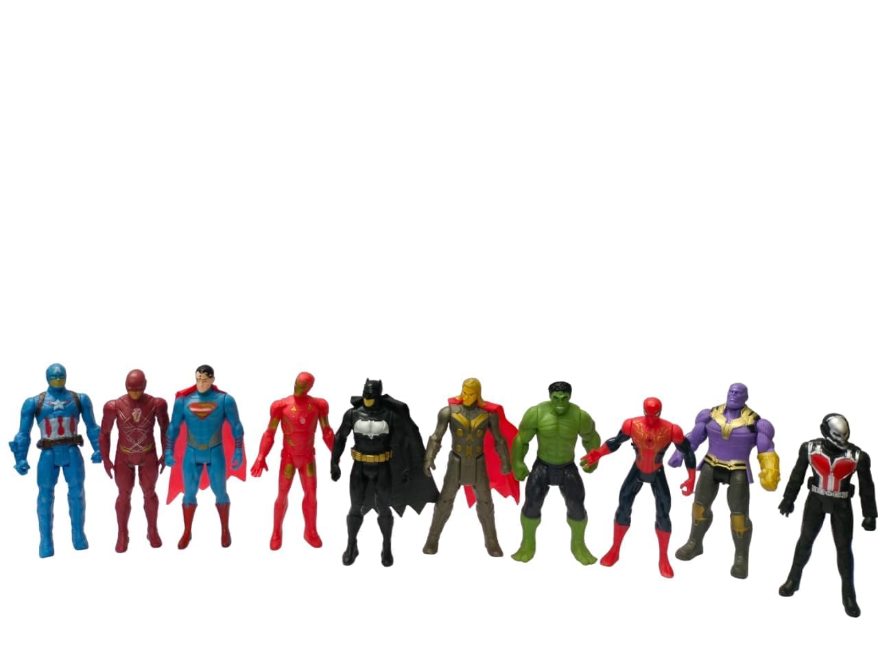 HappyBive® Twist and Move Superheros Set of 10 Action Figure Play Set for Kids | Superheroes Set of 10 Action Figures Toy for Kids (Set of 10 Action Figures) (B0DD3V3PB8) Amazon Price History, Amazon Price Tracker