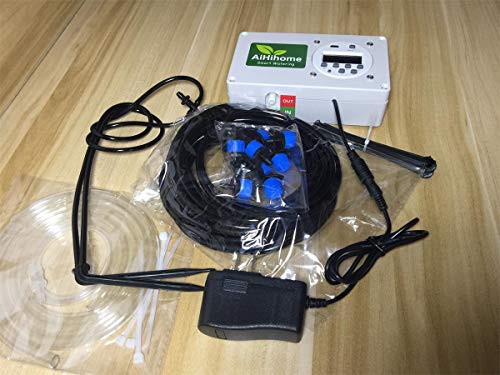 AiHihome Automatic Watering System Indoor Plant Auto Watering - by Digital Timer Irrigation Controller Watering for Garden Flower Plant - Thumbnail 5