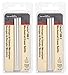 2-Pack - General Pencil CGPBM2-3RBP Factis Pen Style Eraser Refills - 3 Refills per Pack