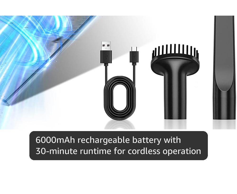 Amazon.com - Gxzsk Handheld Vacuum Cordless, 15000PA Strong