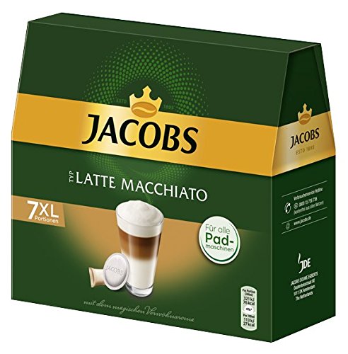 Jacobs kroenung cialde latte macchiato, (6 x 162