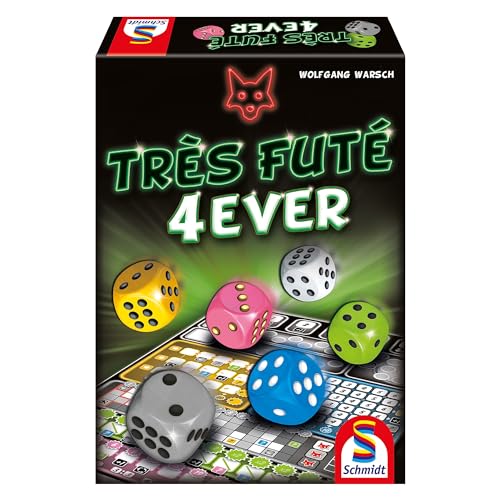 Tres futé 4-ever - Jeux de Société - SCHMIDT SPIELE - Profitez indéfiniment des défis de ce jeu de dés passionnant ! - Image 2