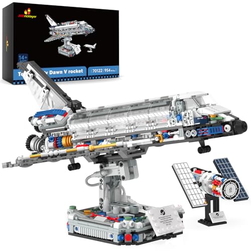 Lascia libera la tua creatività e goditi la gioia di costruire qualcosa di straordinario – con 954 pezzi facili da montare e un'istruzione passo dopo passo, costruire il tuo Space Shuttle non è mai stato così divertente.' Questo kit non è solo un fantastico modellino, ma anche un fantastico modo per le attività genitore-figlio e l'intrattenimento familiare. Connettiti con i tuoi cari e intraprendi una missione emozionante insieme per conquistare le distese dello spazio.
