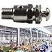 For TAC-3P Pneumatic Valve 2 Position 3 Way Push Button Spring Return M5x0.8 Connection for Industrial Air Control 0-60°C