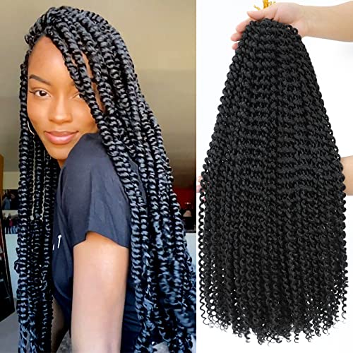 Dansama 7 Packs Passion Twist Hair Water Wave Braiding Hair