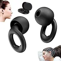 NWX Tampão de Ouvido para Dormir | Abafador de Ruídos e Protetor Auricular Antirruído | Silicone Confortável e Reutilizável para Sono Profundo, Anti Ronco e Noites Tranquilas Trabalho