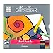 Produktbild CRETACOLOR Pastellkreiden-Set, 24 Farben, fettfrei, hoch pigmentiert, wasservermalbar, weicher Abstrich, brillantes Farbergebnis