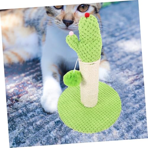 Rascador para gatos en forma de cactus vertical de Abaodam miniatura 6