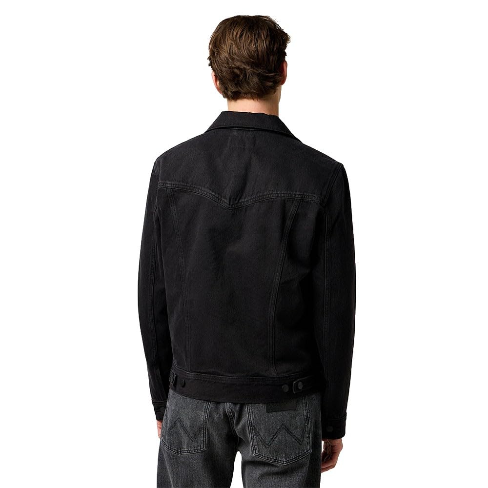 Wrangler Męska klasyczna kurtka dżinsowa (1 opakowanie), Orion, XXL