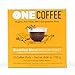 OneCoffee Organic Breakfast Blend 12 Count Single Serve Coffee 100% Compostable K-Cup for Keurig Brewers - Medium Roast