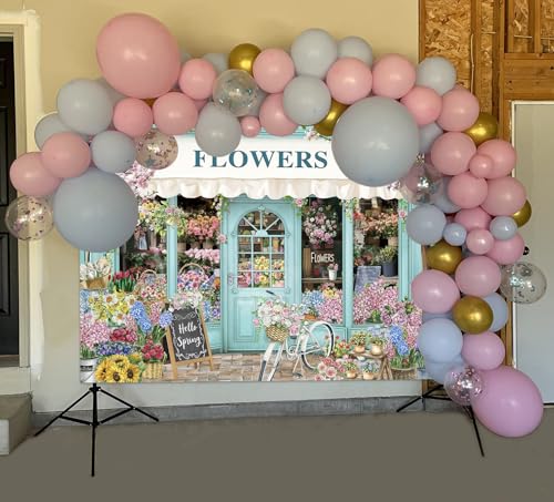 Fondo Fotográfico Floral 240x180 cm Rosa miniatura 5