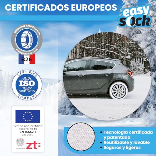 Certificaciones europeas y estándares de calidad para las cadenas de nieve Easy Sock