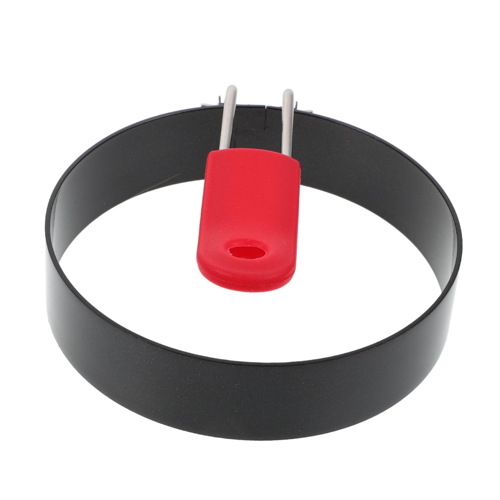 MUCKLILY 2pcs Stainless Steel Frying Non-stick Molds with Silicone Handle for Cooking Your Kitchen