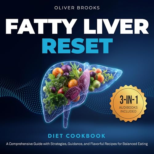 『Fatty Liver Reset Diet Cookbook』のカバーアート