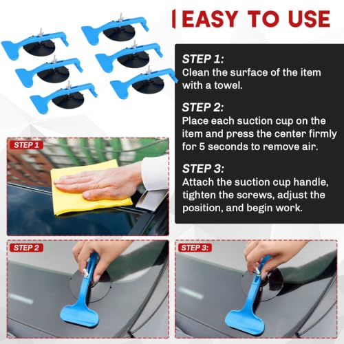 Image of 6 Pack Suction Cup Clamp Set