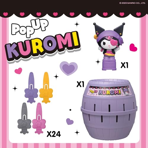 Image of TOMY Pop Up Kuromi - Family Action Game - 2-4 Players