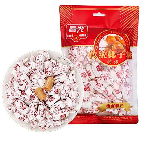Chun Guang Coconut Candy 8.8oz, 1pack