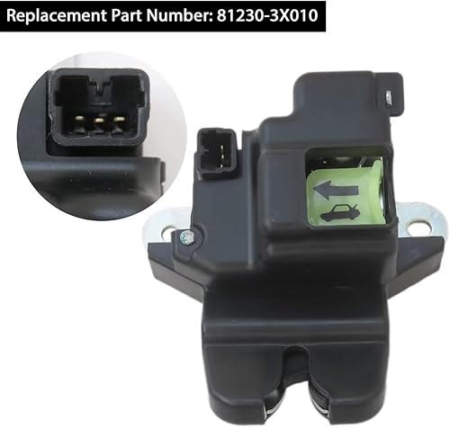 Miniatura 2 de USonline911 81230-3X010 Reemplazo del pestillo del maletero de la puerta trasera para Hyundai Elantra GLS Sedan 2013 4 puertas 1.8L 1797CC l4 Gas