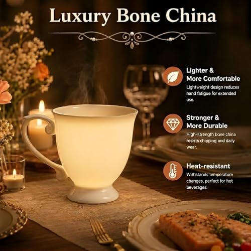 COSTMANCE 18 Oz Royal Goblet Mugs