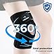 Kniebandage mit seitlichen Stabilisatoren, X-Pro Sport verstellbare Patella, Meniskus-Kreuzband-Stütze, professionelle atmungsaktive orthopädische Bandage für Männer und Frauen