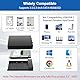 Gbformat Festplatten Dockingstation, USB C/USB 3.0 SATA HDD Festplatten Docking Station für 2,5/3,5 Zoll SATA HDD/SSD, 6Gbps Festplatten-Adapter mit 12V/2A Netzadapter, UASP